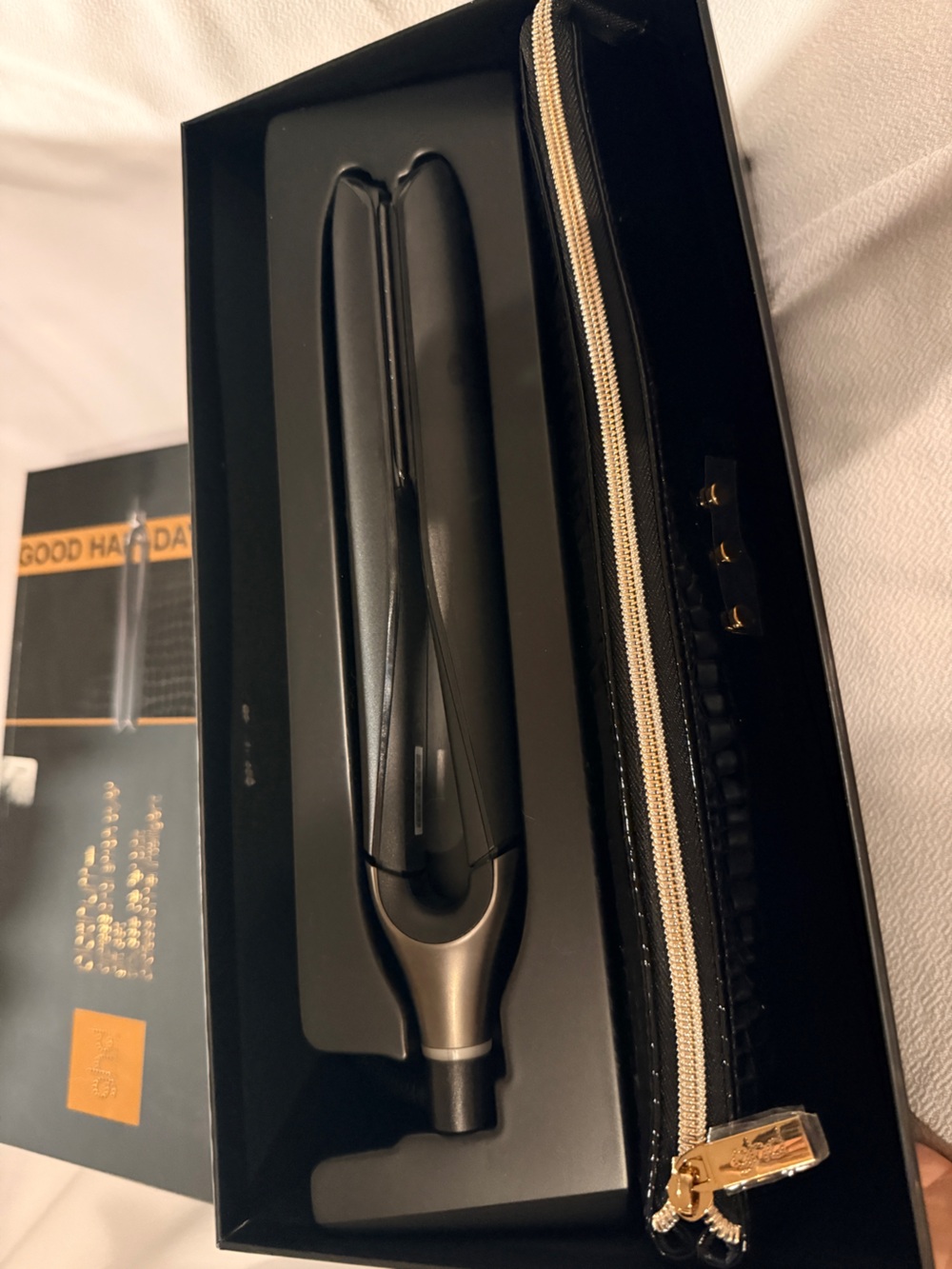 NEW ghd Platinum+ Professional Smart Styler Flat Iron Gift Set Hair Straightener - Picture 4 of 4